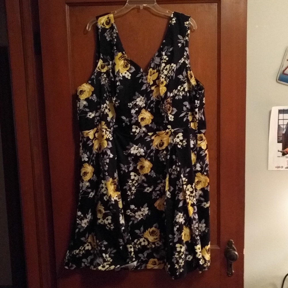 Modcloth Floral Dress 4X